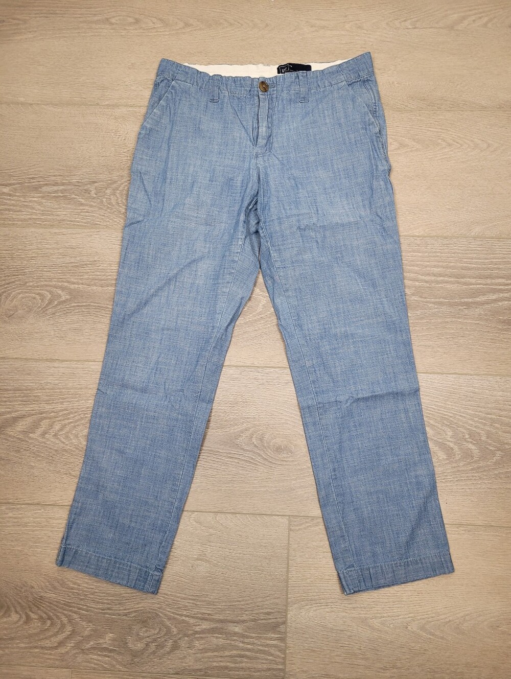 2/$20 Gap Blue Denim Style Casual Dress Pant Size: 4, W29